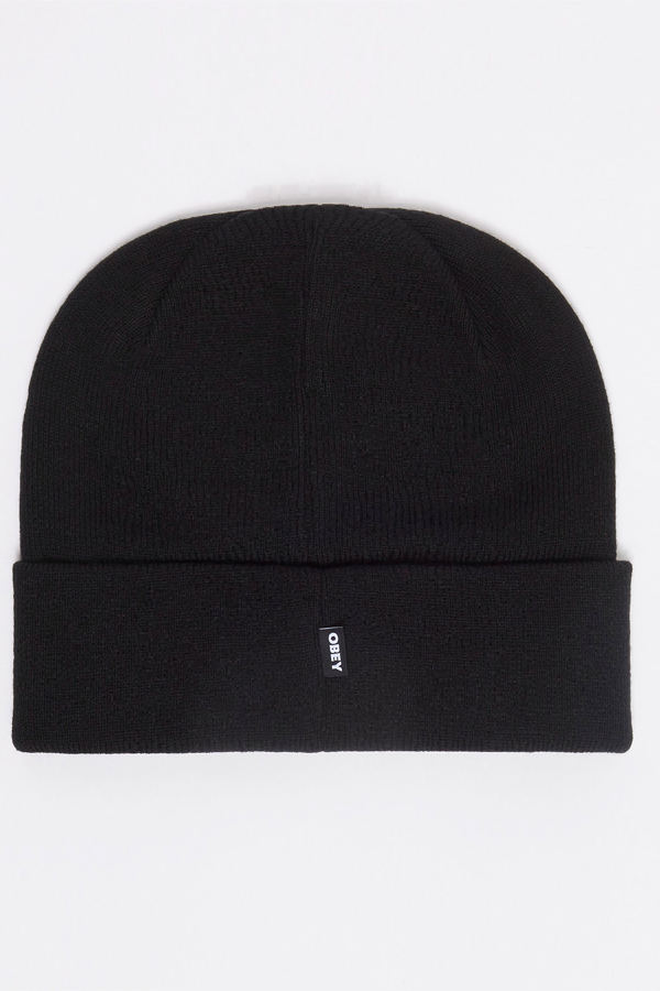 Obey Gemma Beanie | Black - Main Image Number 2 of 2