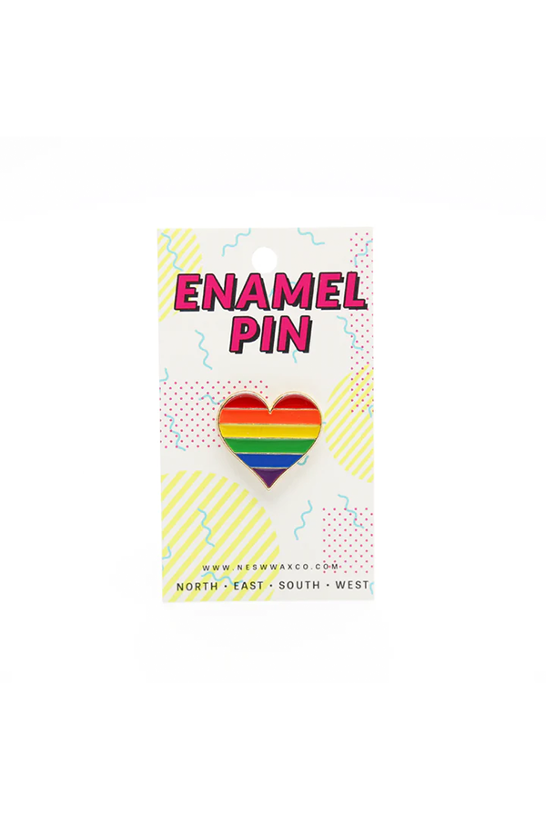 Rainbow Heart Pin - Main Image Number 1 of 1