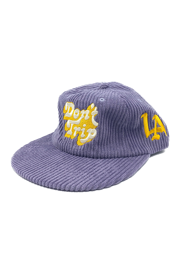 Don't Trip Two Tone Fat Corduroy Snapback Hat