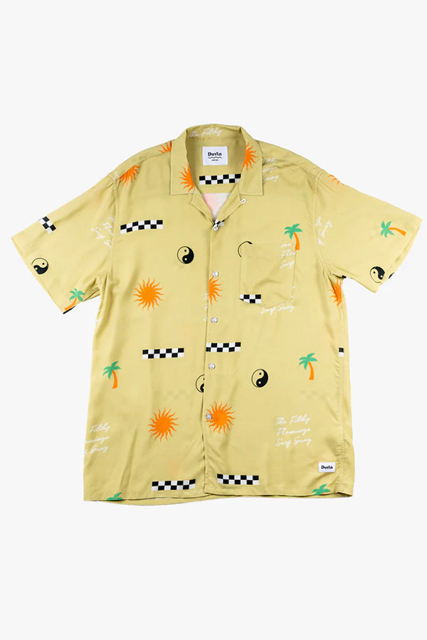Icon Buttonup Shirt | Yellow - Thumbnail Image Number 2 of 2
