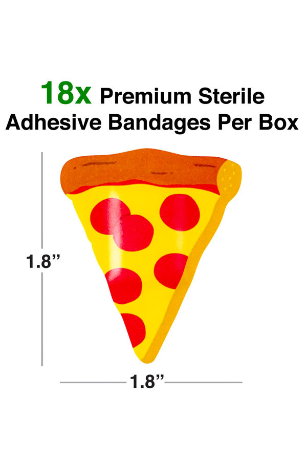 Pizza Adhesive Bandages - Main Image Number 2 of 2