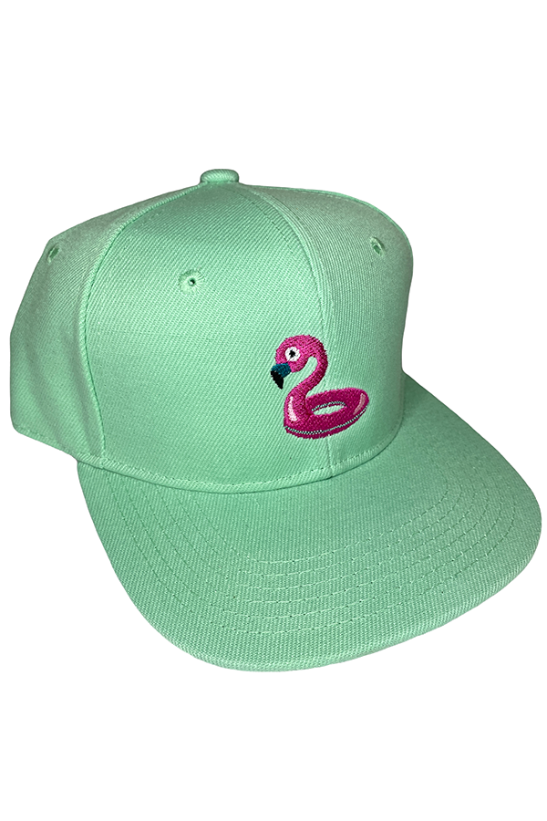 Flamingo Hat | Mint - Thumbnail Image Number 1 of 5
