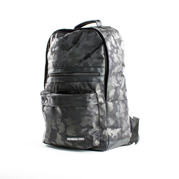 Camouflage Backpack | Black - Thumbnail Image Number 2 of 3
