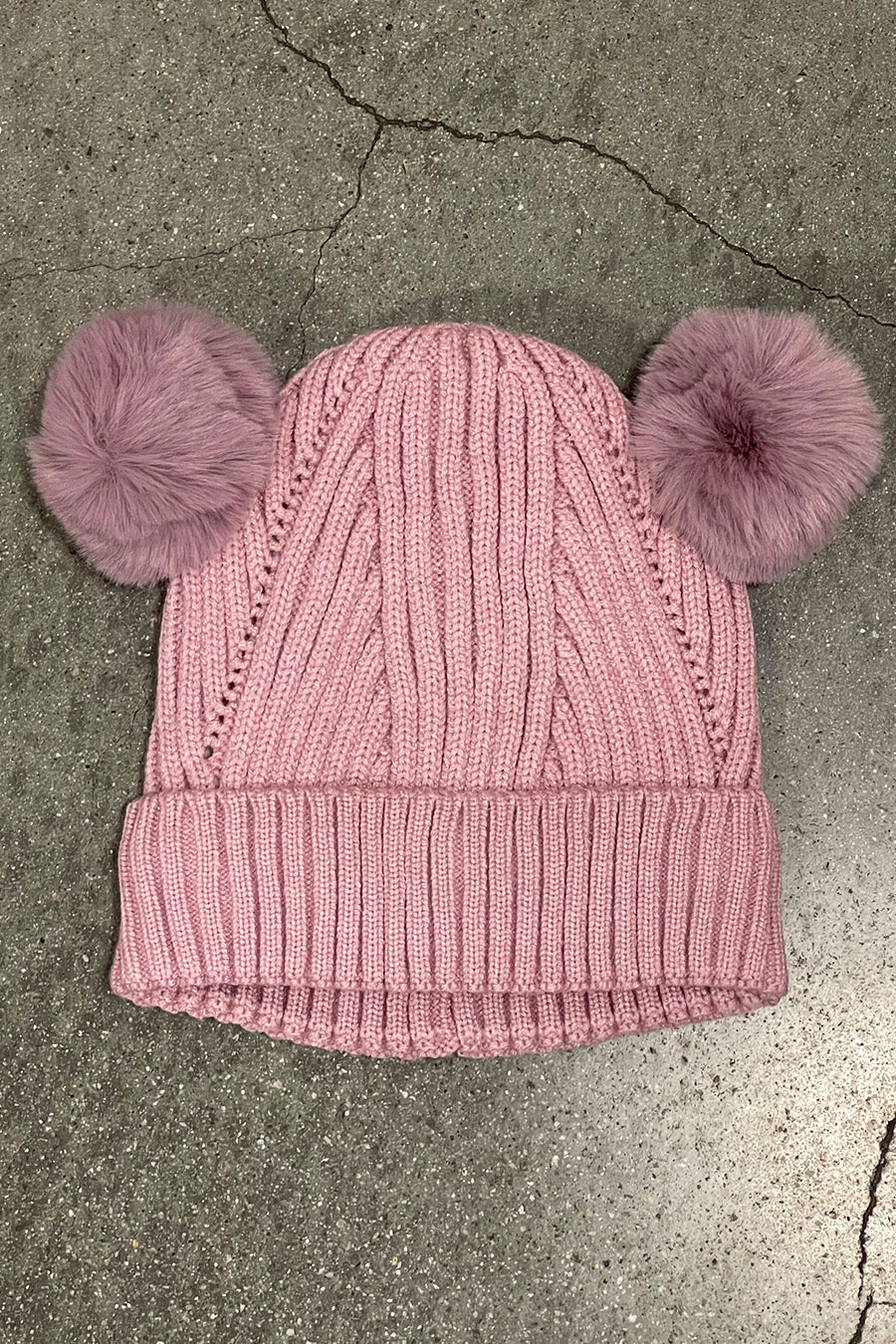 Kids Puff Beanie | Lavender Pink - Main Image Number 1 of 1