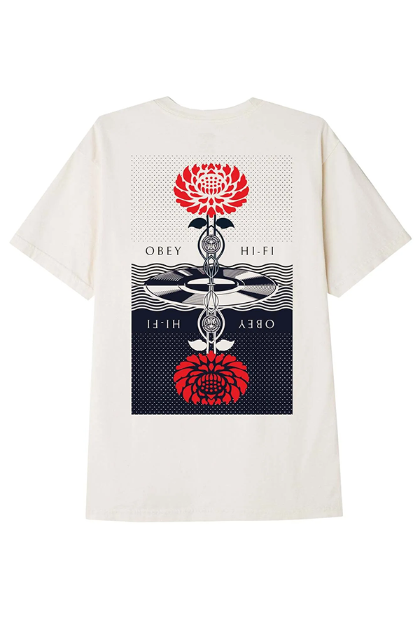 Obey Post Punk Flower Tee | Sago - Main Image Number 1 of 1
