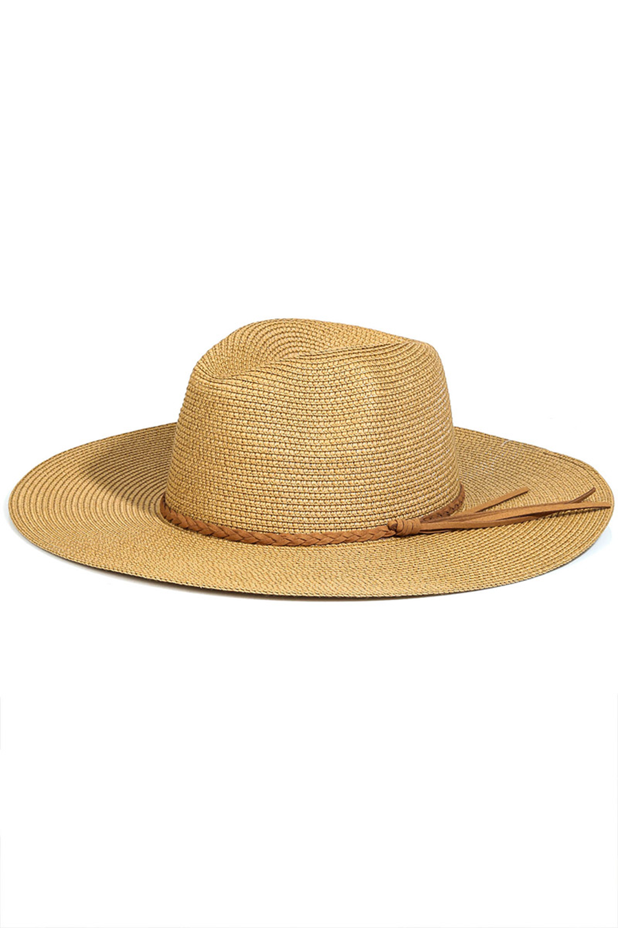 Braided Rope Straw Hat | Taupe - Main Image Number 1 of 1