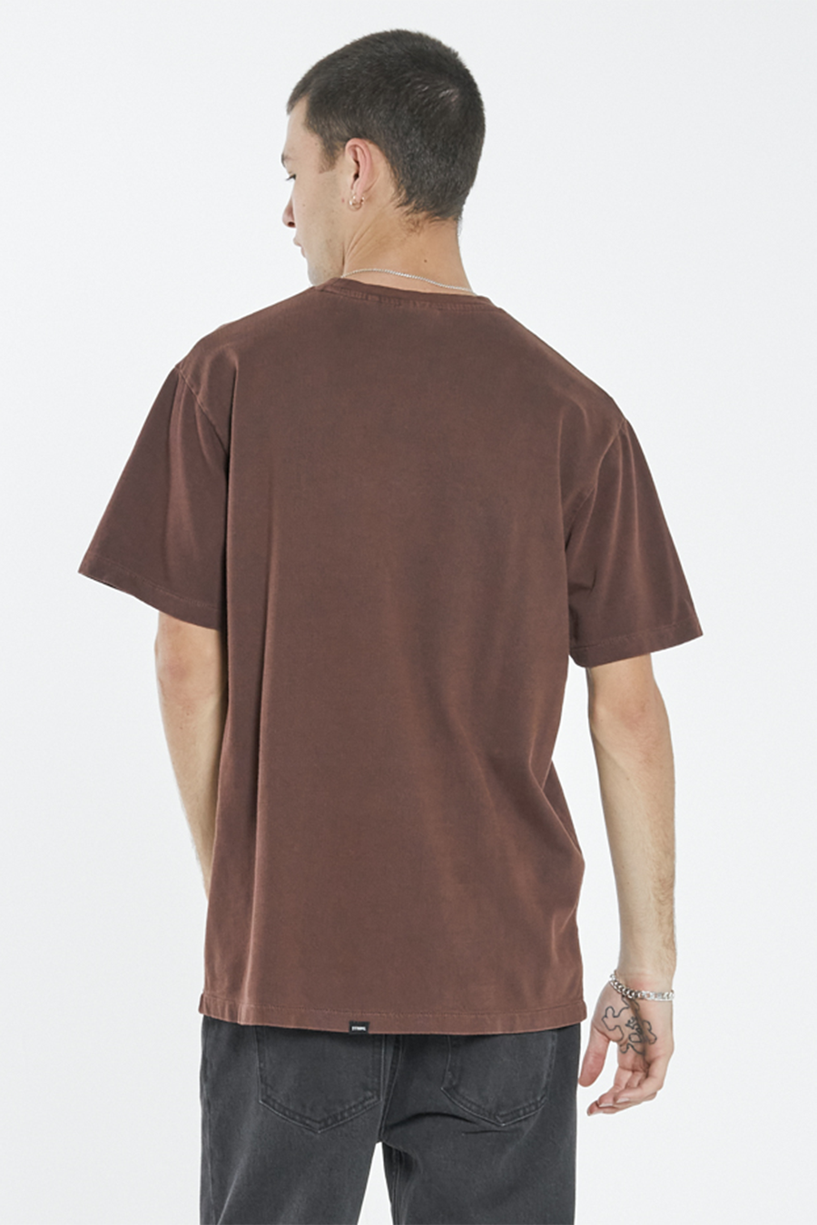 Liste Embro Merch Tee | Washed Cocoa - Main Image Number 2 of 2