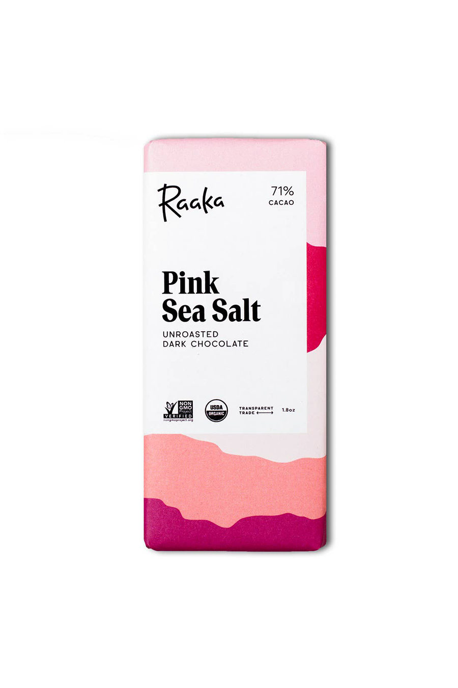 Chocolate Bar | 71% Pink Sea Salt - Main Image Number 1 of 1
