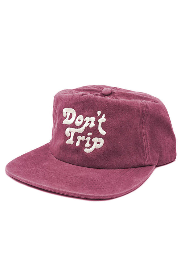 Don't Trip Washed Snapback Hat | Cardinal - Main Image Number 1 of 1