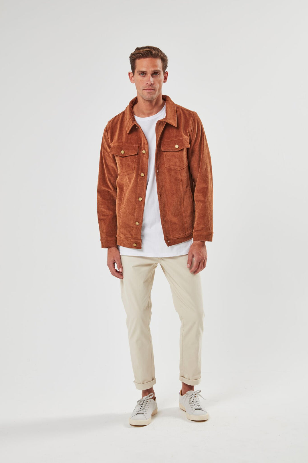 Corduroy Jacket | Copper Rust - West of Camden - Visual Media Number 1 of 3