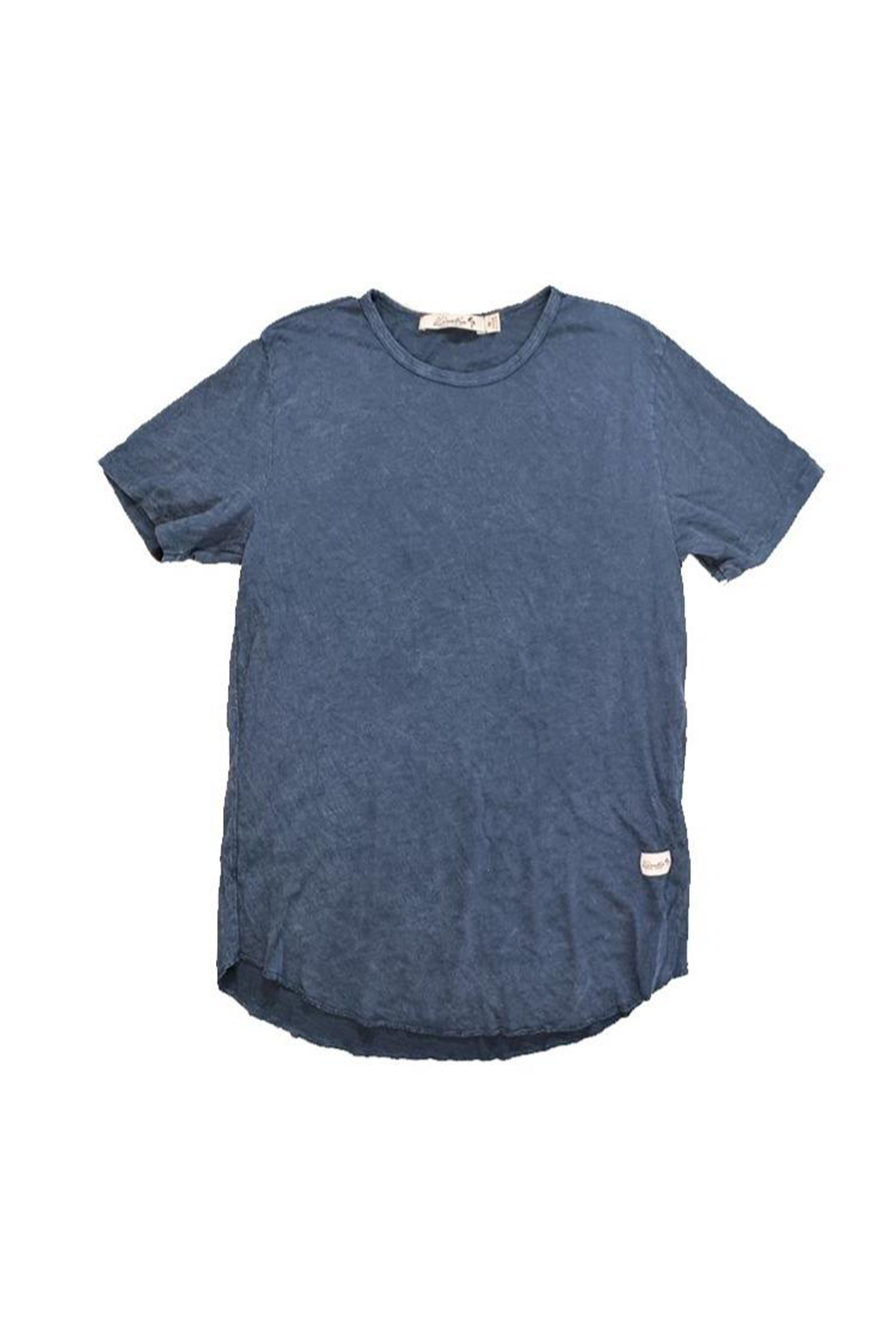 4 Corners Basic Tee | Blue Mineral - Main Image Number 1 of 1