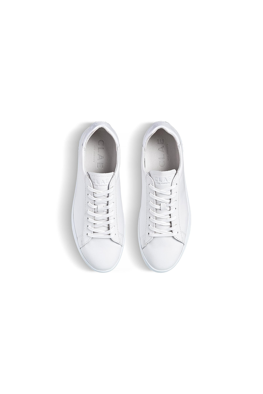 Bradley | Triple White Leather - Main Image Number 3 of 3