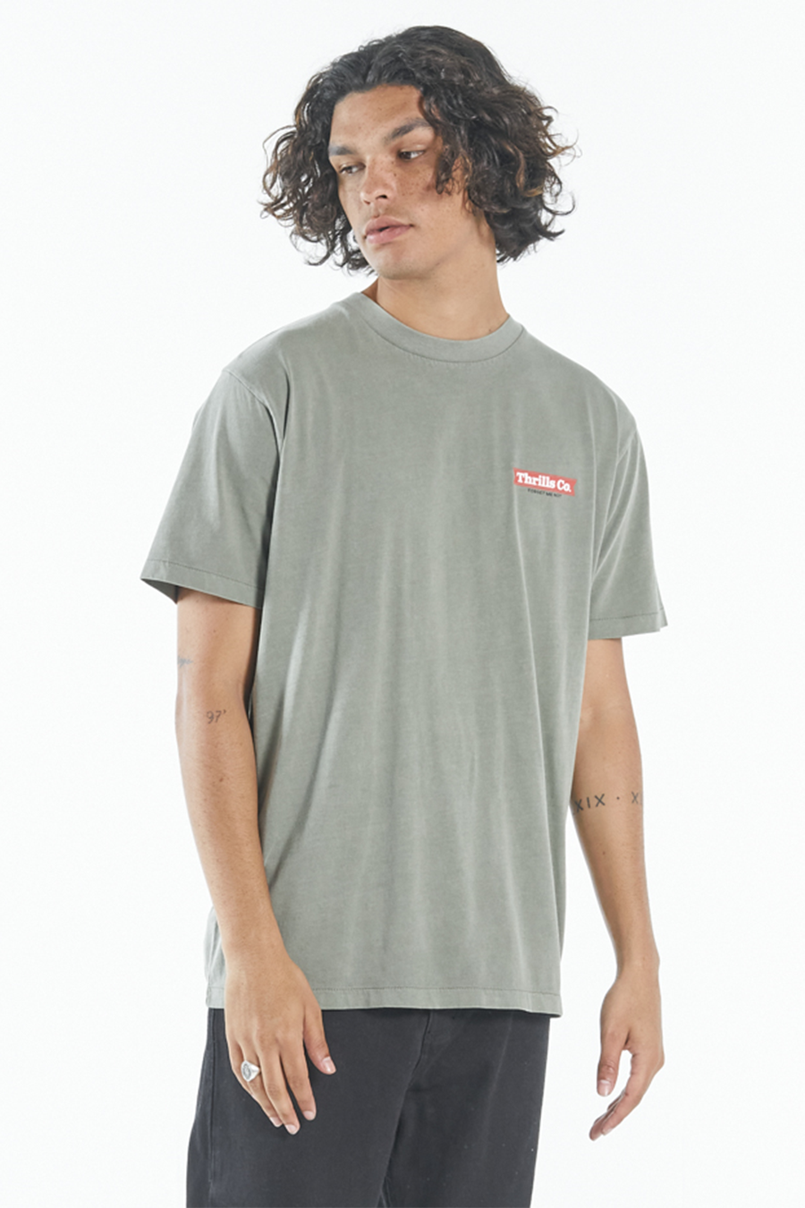 Brigade Merch Tee | Army Green - Main Image Number 1 of 1