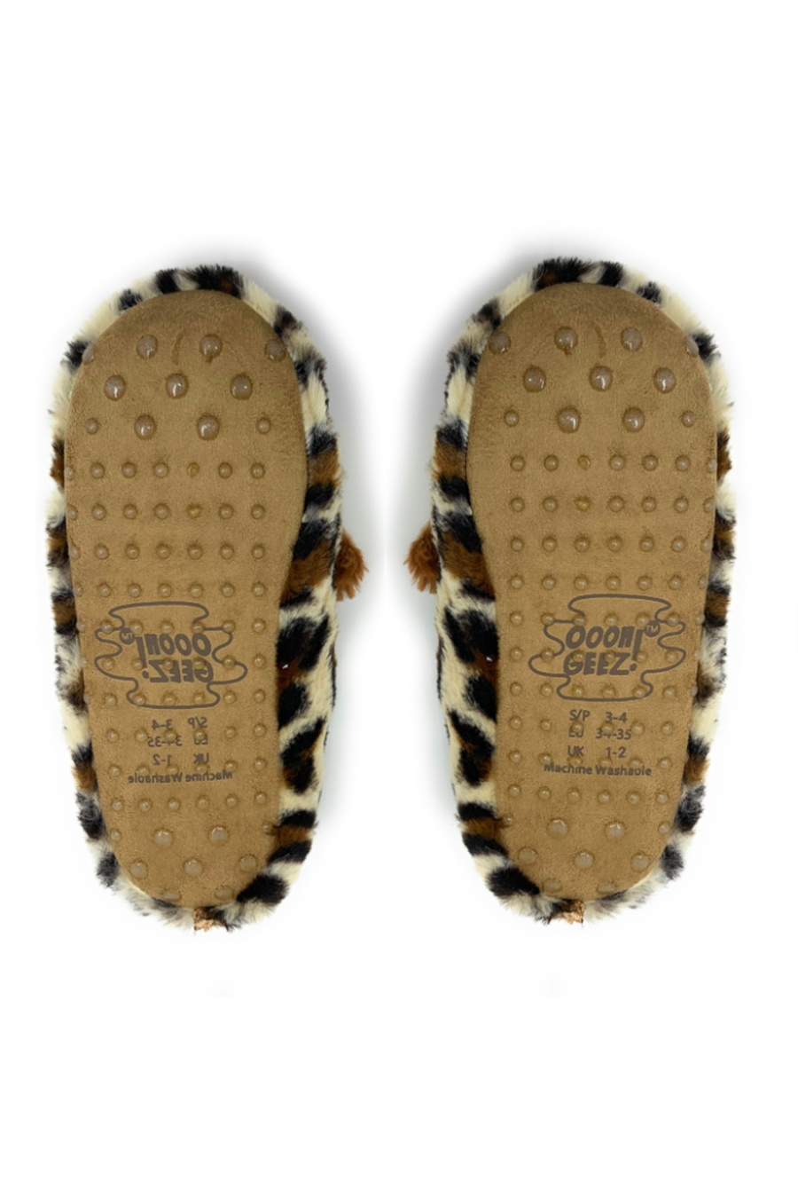 Kids Sherpa Slipper | Cheetah Bang - Main Image Number 2 of 2