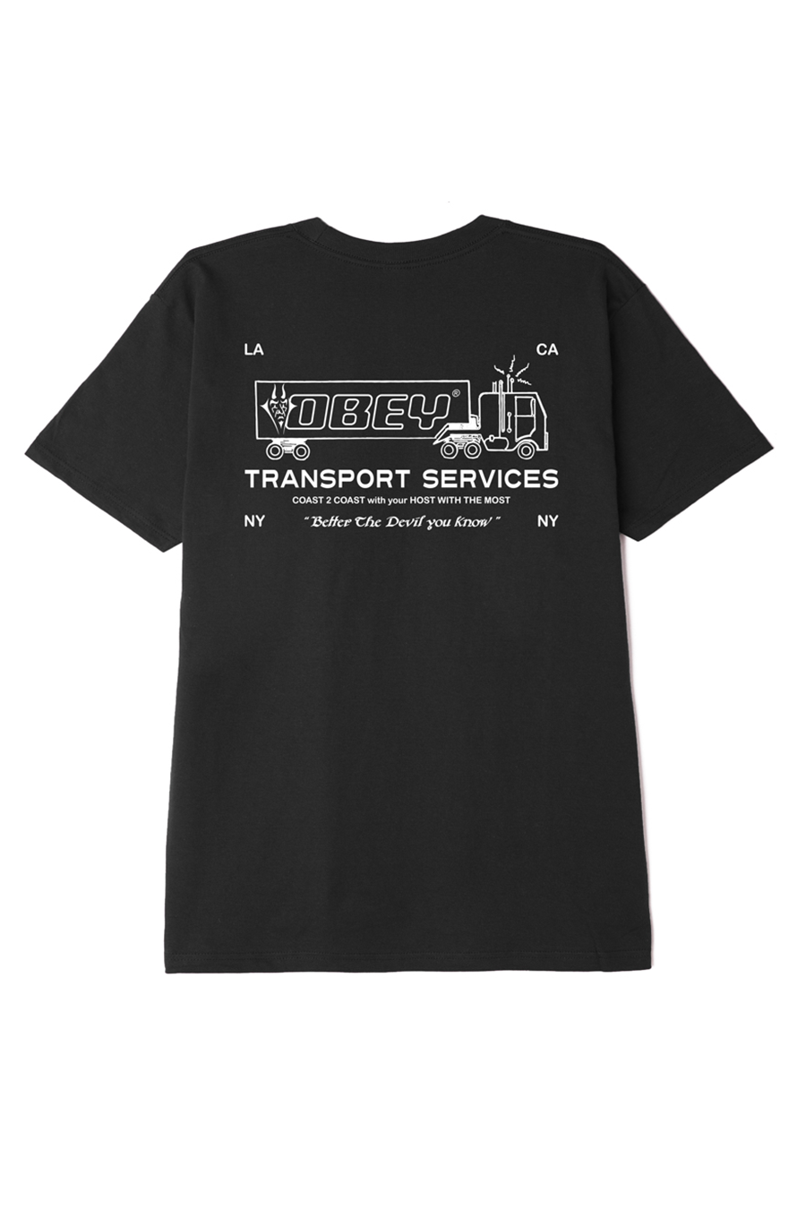 Transport Services Classic Tee | Black - Main Image Number 1 of 2