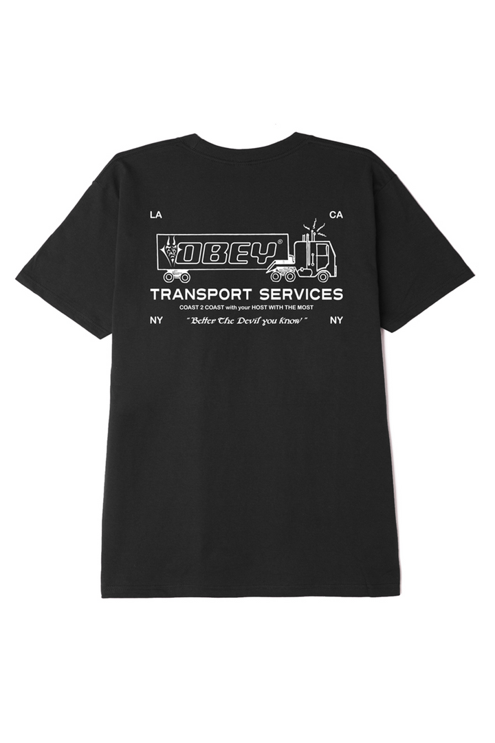 Transport Services Classic Tee | Black - Thumbnail Image Number 1 of 2
