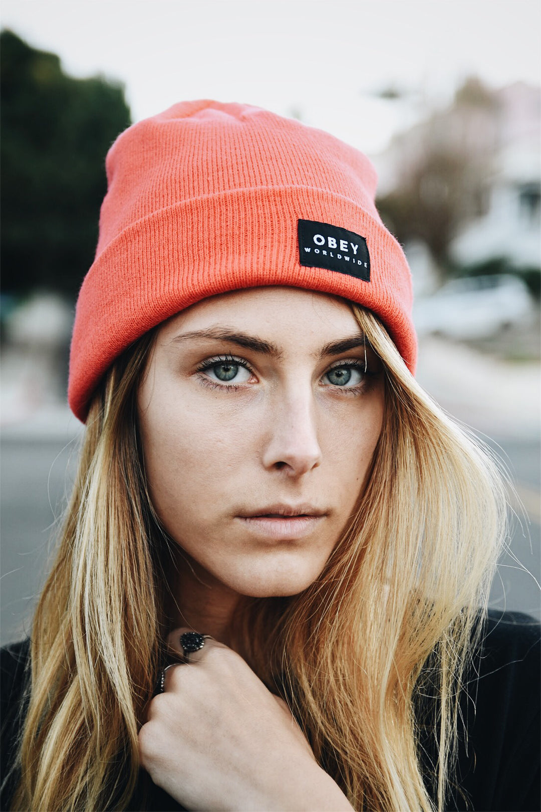 Vernon Beanie II Coral - West of Camden - Main Image Number 1 of 1