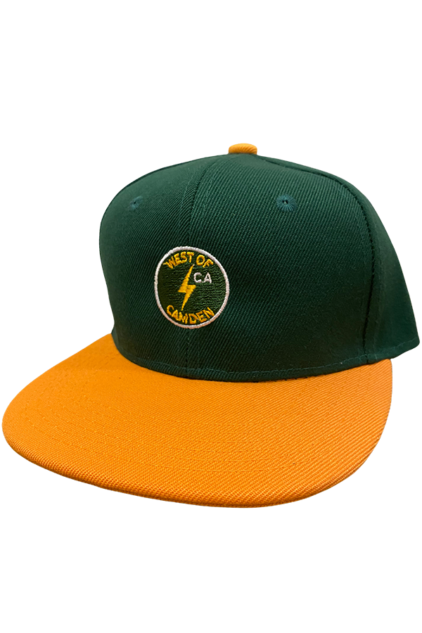 Youth Bolt Hat | OAK Green - Main Image Number 1 of 1