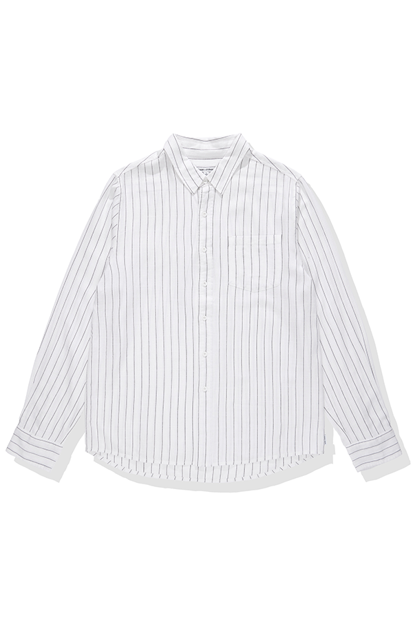 Brunswick Long Sleeve Shirt | Off White - Main Image Number 1 of 1