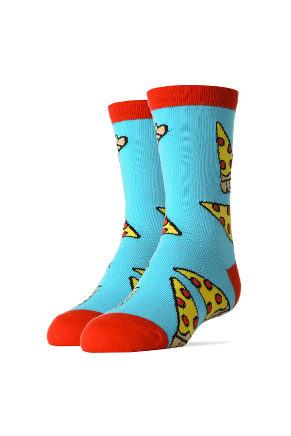 Pizza Party Kids Socks - Main Image Number 1 of 1