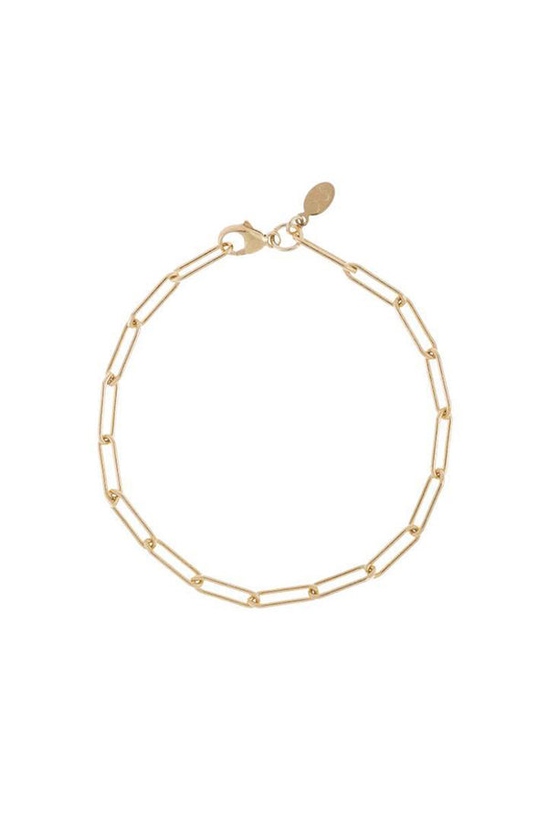 Tokyo Rectangle Link Bracelet | Gold - Main Image Number 1 of 1