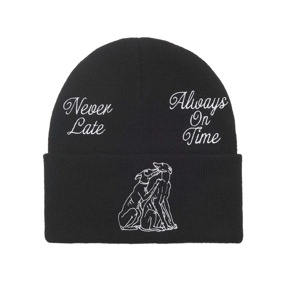 Never Late Beanie | Black - Main Image Number 1 of 1