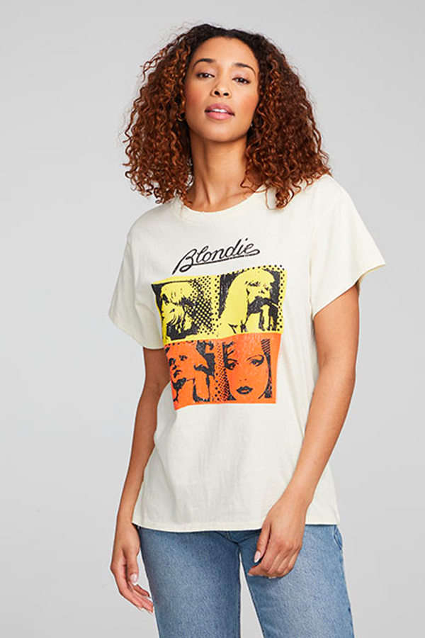 Blondie Retro Poster Tee | Almond - Thumbnail Image Number 1 of 3
