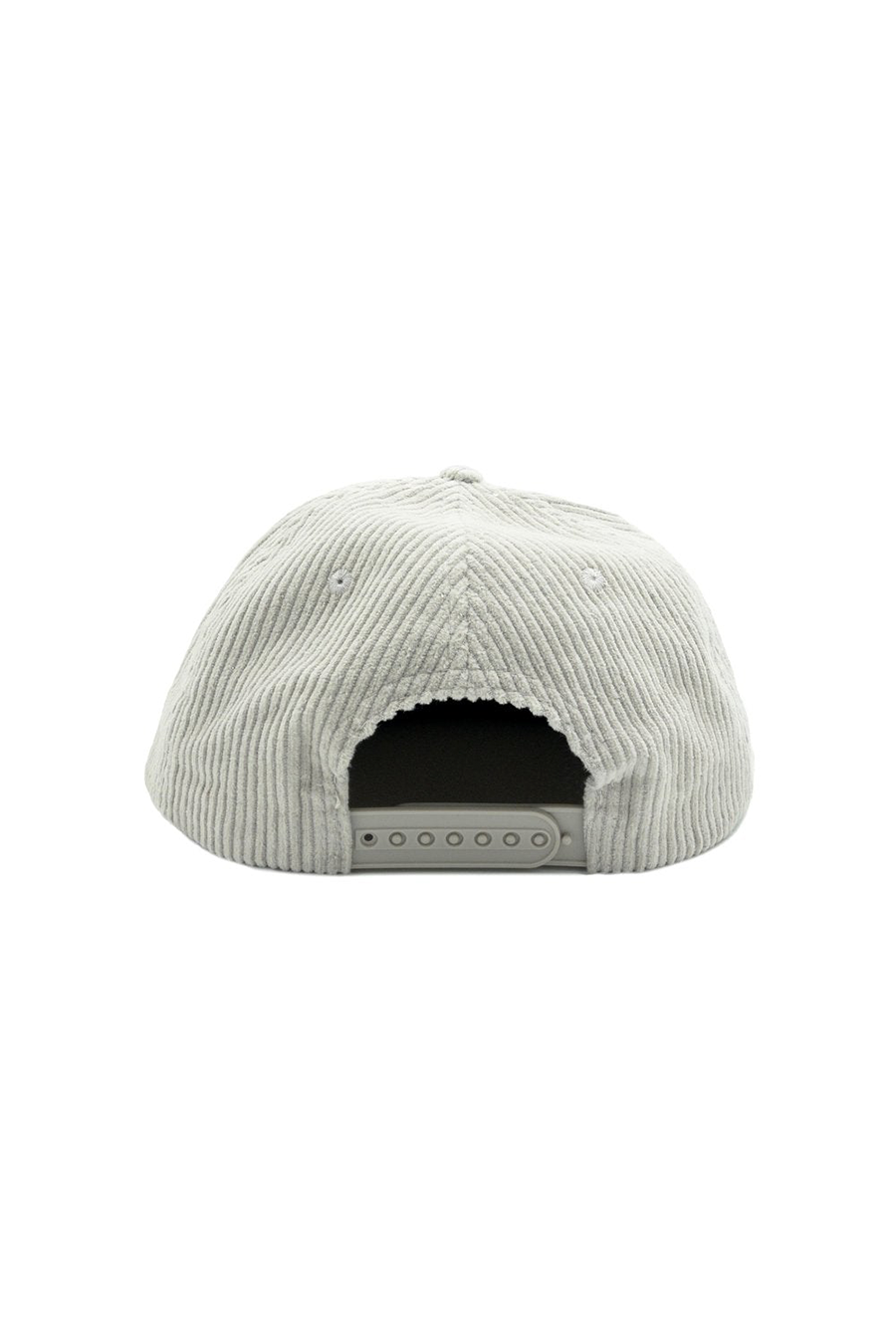 Free & Easy Fat Corduroy Snapback Hat | Light Grey - Main Image Number 2 of 2