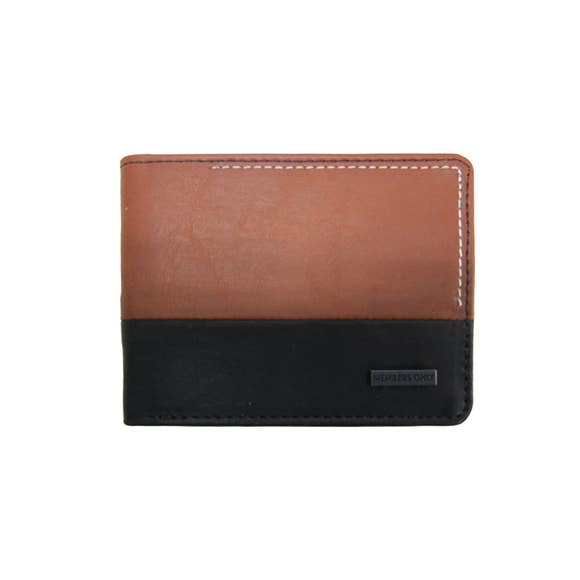 Two Tone Contrast Stitch Wallet - Main Image Number 1 of 2