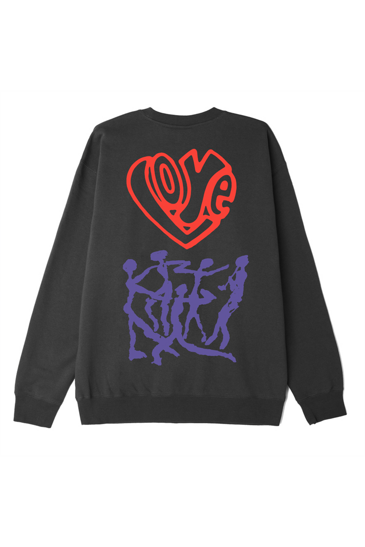 Free Your Feelings Crewneck | Black - Thumbnail Image Number 2 of 2
