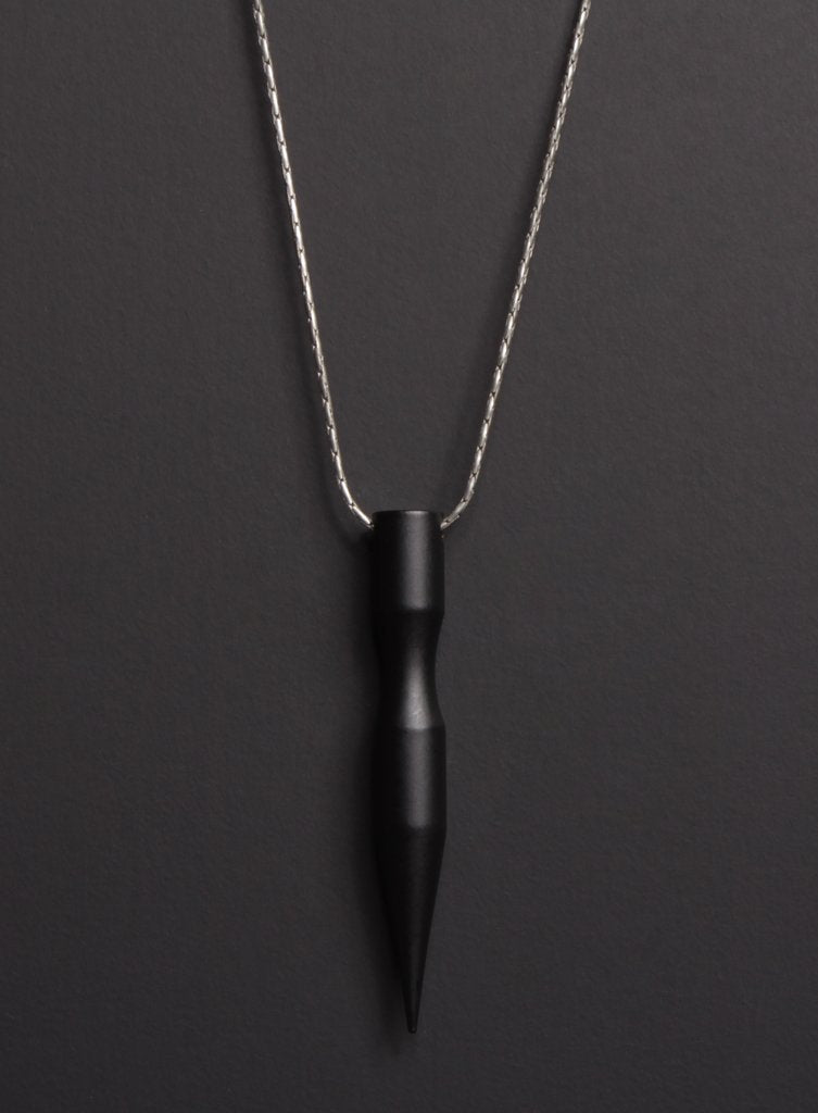 Black Spike Necklace - Main Image Number 1 of 2
