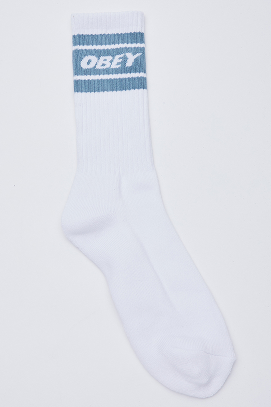 Cooper II Socks | White / Good Grey - Main Image Number 1 of 1