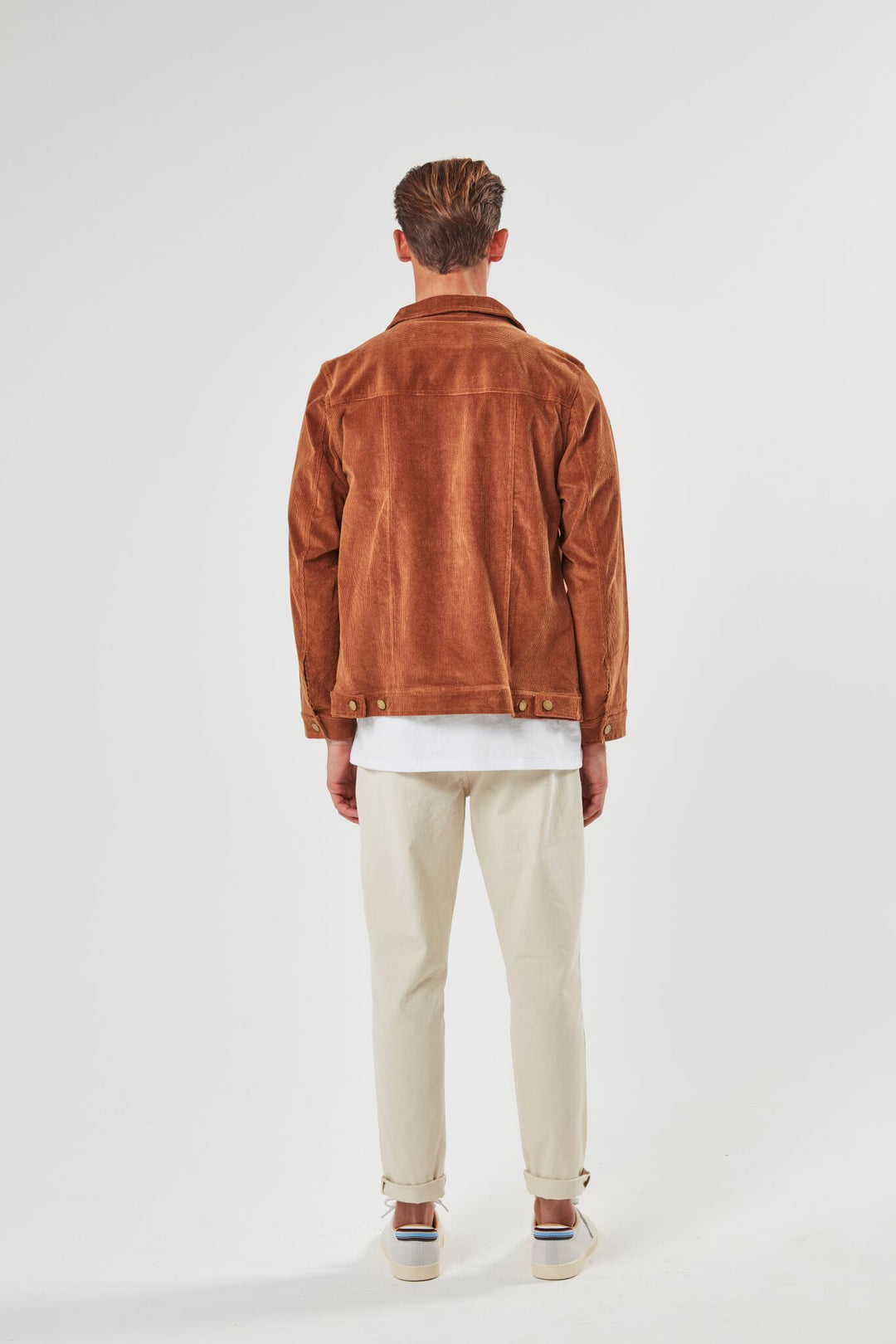 Corduroy Jacket | Copper Rust - West of Camden - Visual Media Number 3 of 3