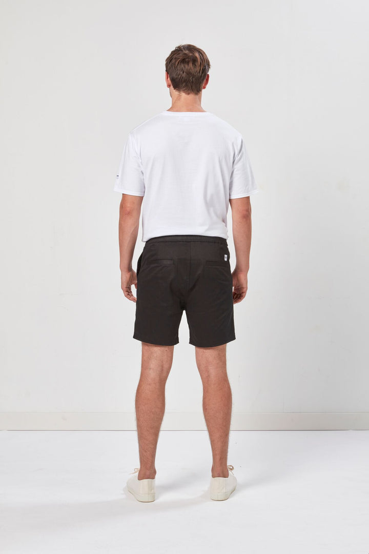 Diaz Chino Short | Black - West of Camden - Thumbnail Image Number 2 of 3
