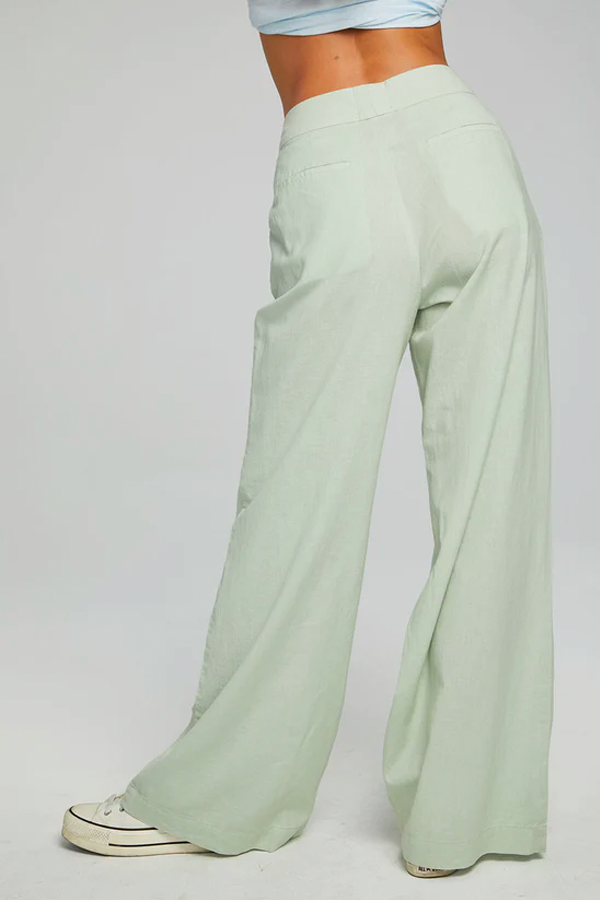 Simone Trousers | Sage - Main Image Number 3 of 3