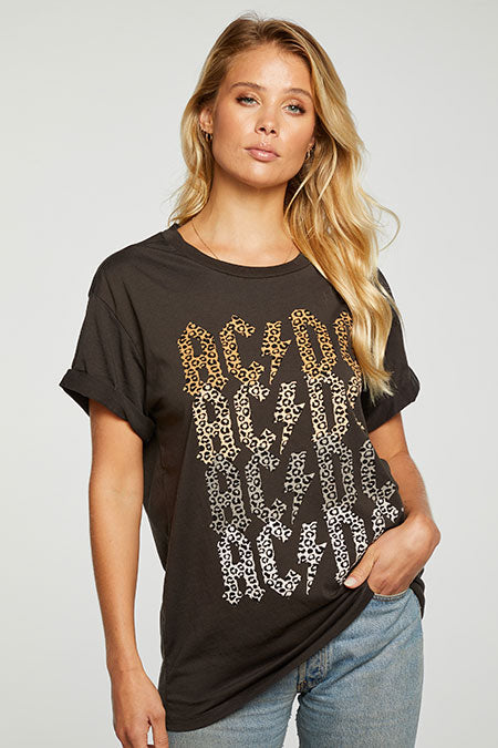 ACDC Stacked Animal Tee | Union Black - Main Image Number 1 of 1