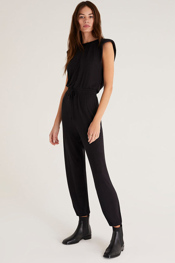 Lucianna Jumpsuit | Black - Main Image Number 3 of 3