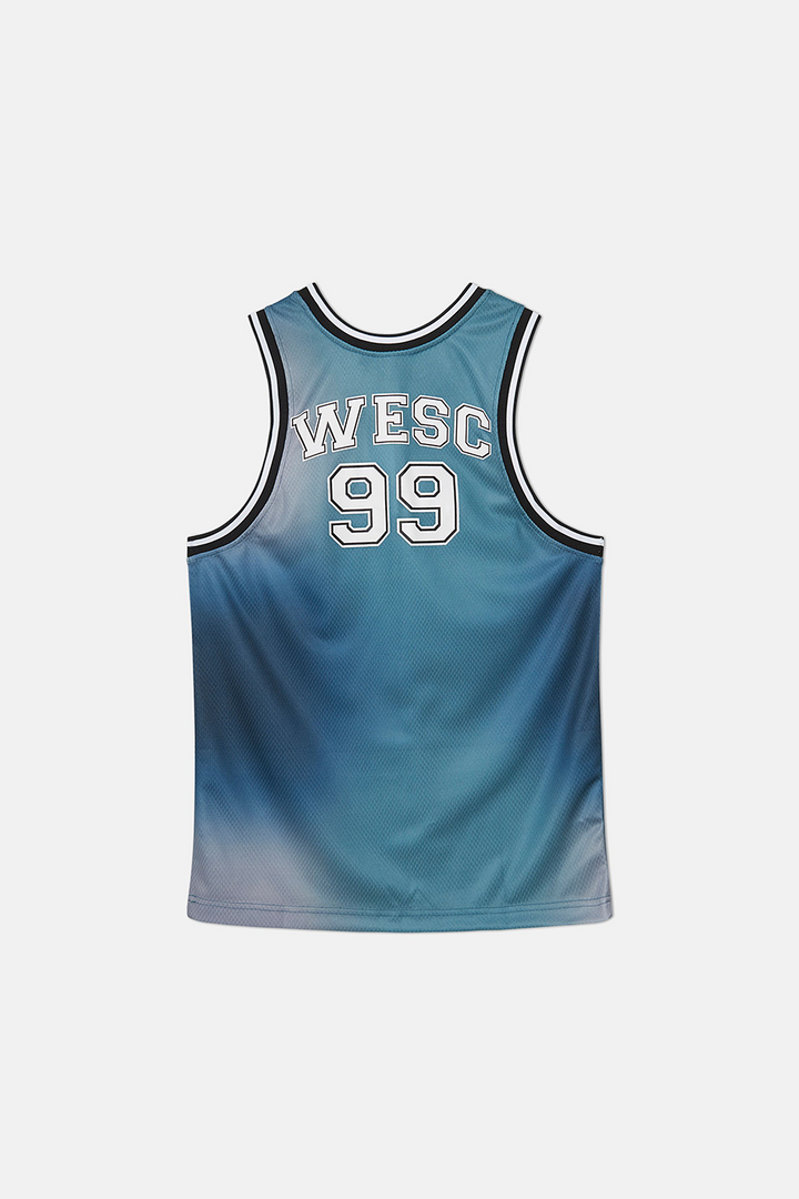 Basketball Tank Gradient | Dusty Teal - Thumbnail Image Number 2 of 2
