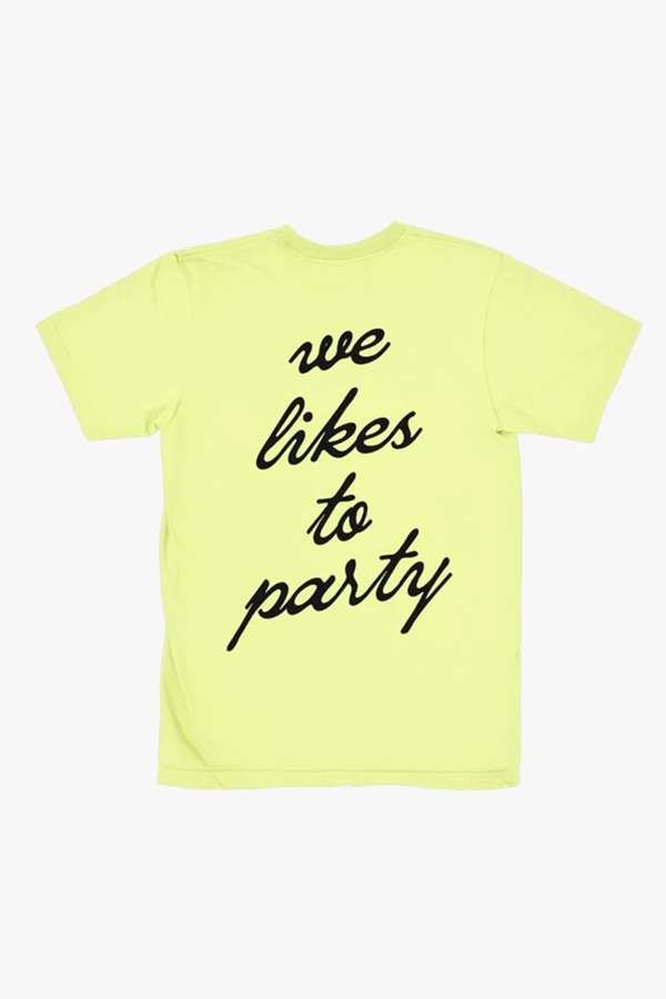Likes to Party Tee | Lemon - Thumbnail Image Number 2 of 2
