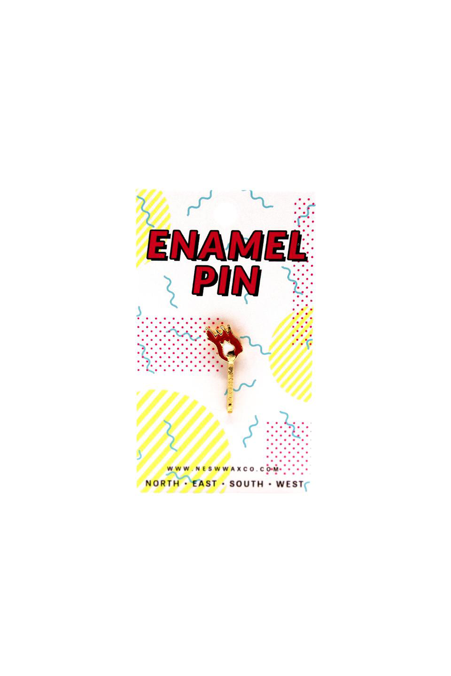 Matchstick Enamel Pin