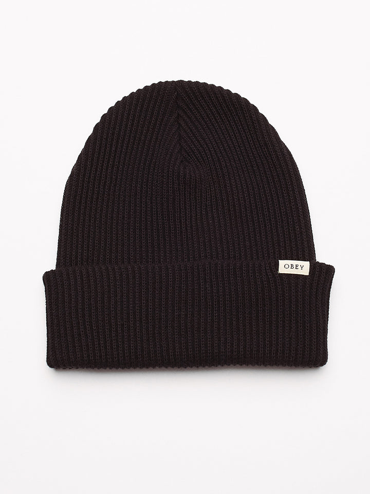 Ideals Organic Beanie | Black - Thumbnail Image Number 1 of 4
