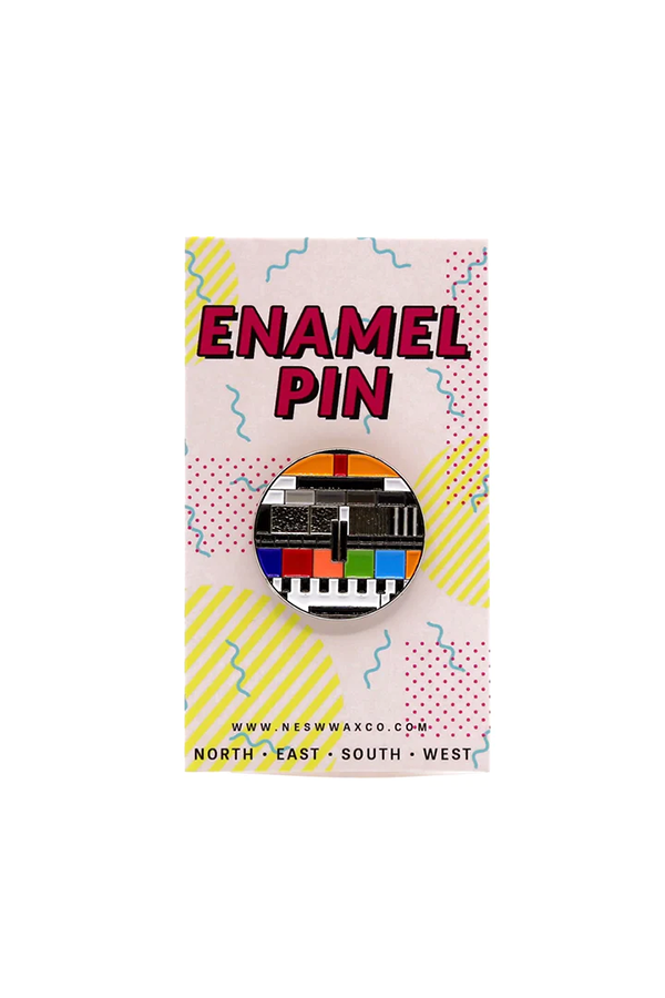 Color Blocks Enamel Pin - Main Image Number 1 of 1