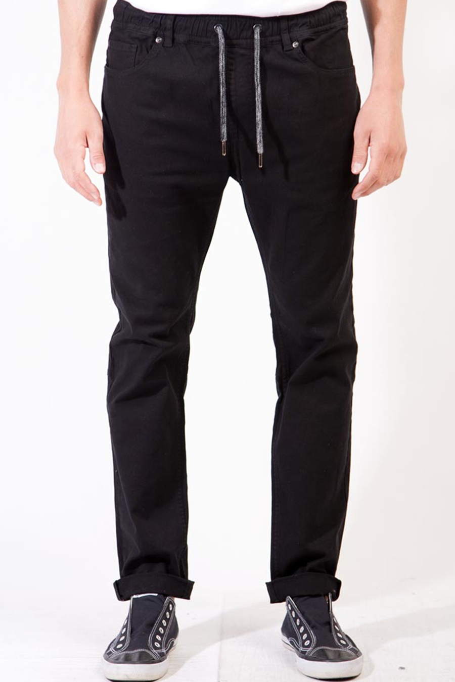 Edwin Slouch Pant | Black - Main Image Number 1 of 3