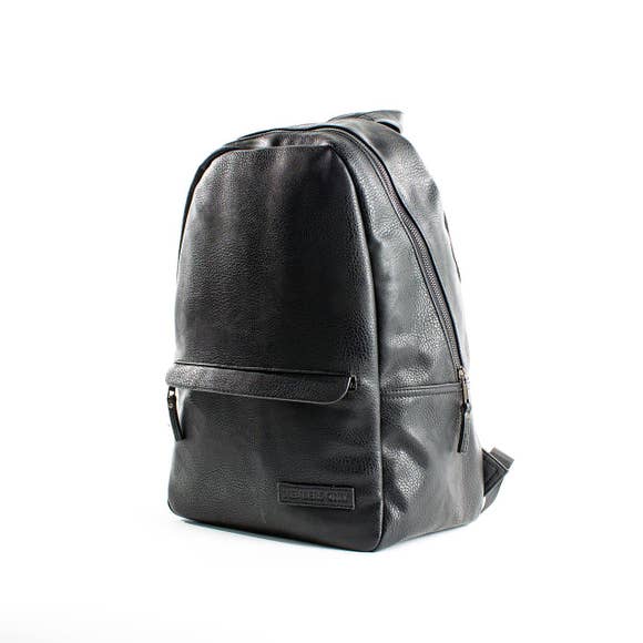 Pebbled Leather Backpack - Thumbnail Image Number 2 of 3
