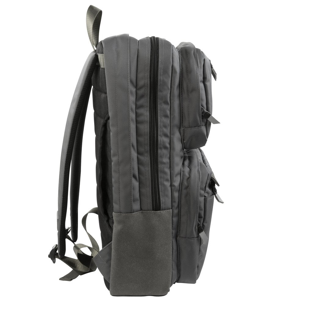 Echelon Patrol Backpack Grey Tech Suede - West of Camden - Main Image Number 3 of 3