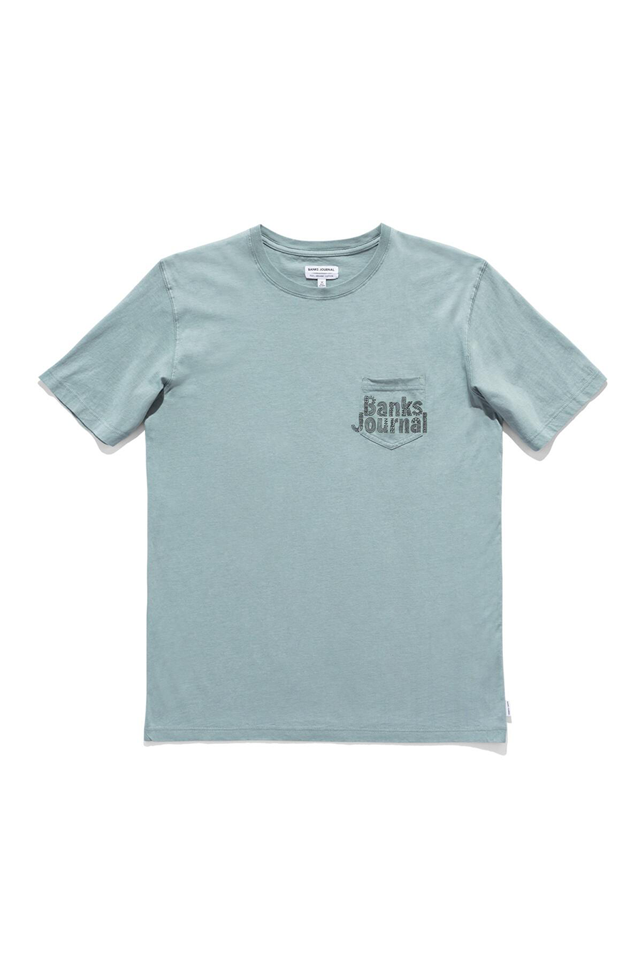Bunker Faded Tee | Dust Blue - Main Image Number 1 of 1