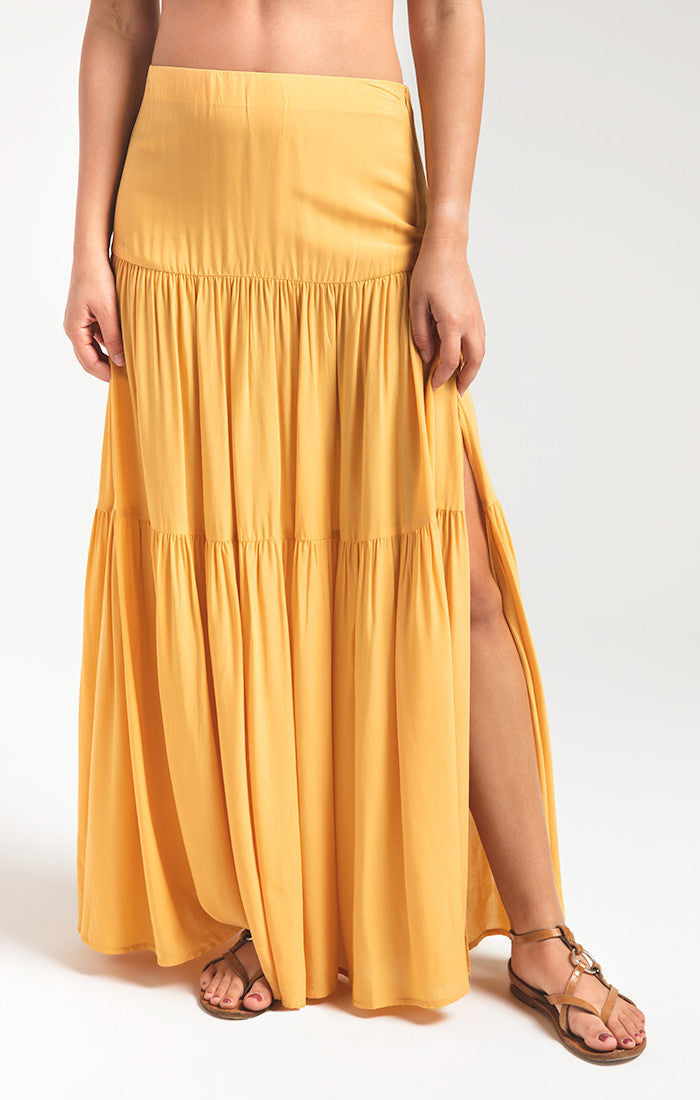 Lacucciola Skirt | Honey Gold - Main Image Number 1 of 3