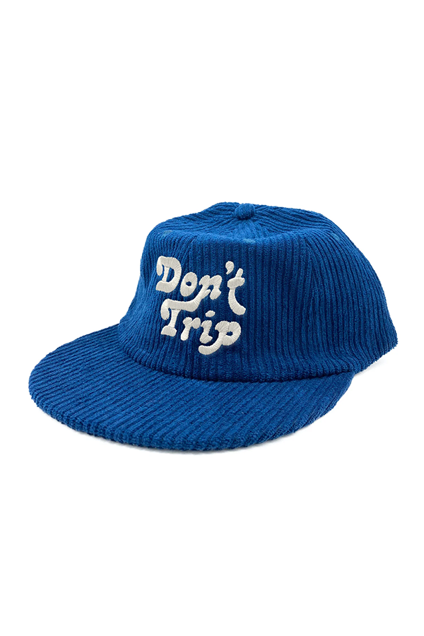 Don't Trip Fat Corduroy Hat | Royal Blue - Main Image Number 1 of 1
