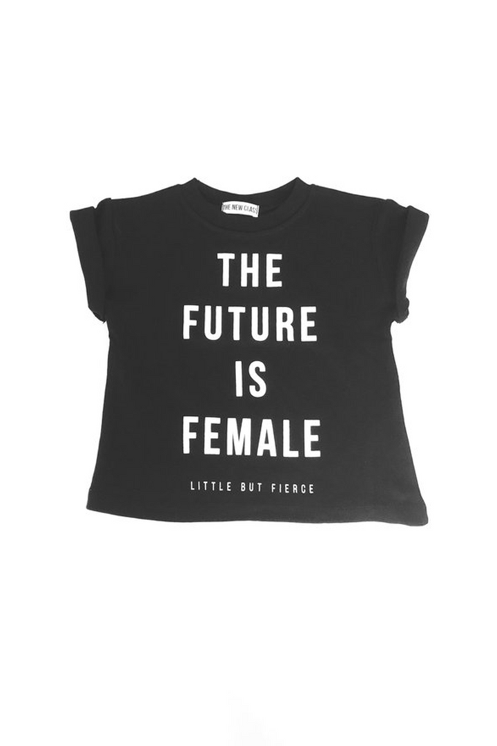 Future Is Female Tee | Black - Thumbnail Image Number 1 of 2
