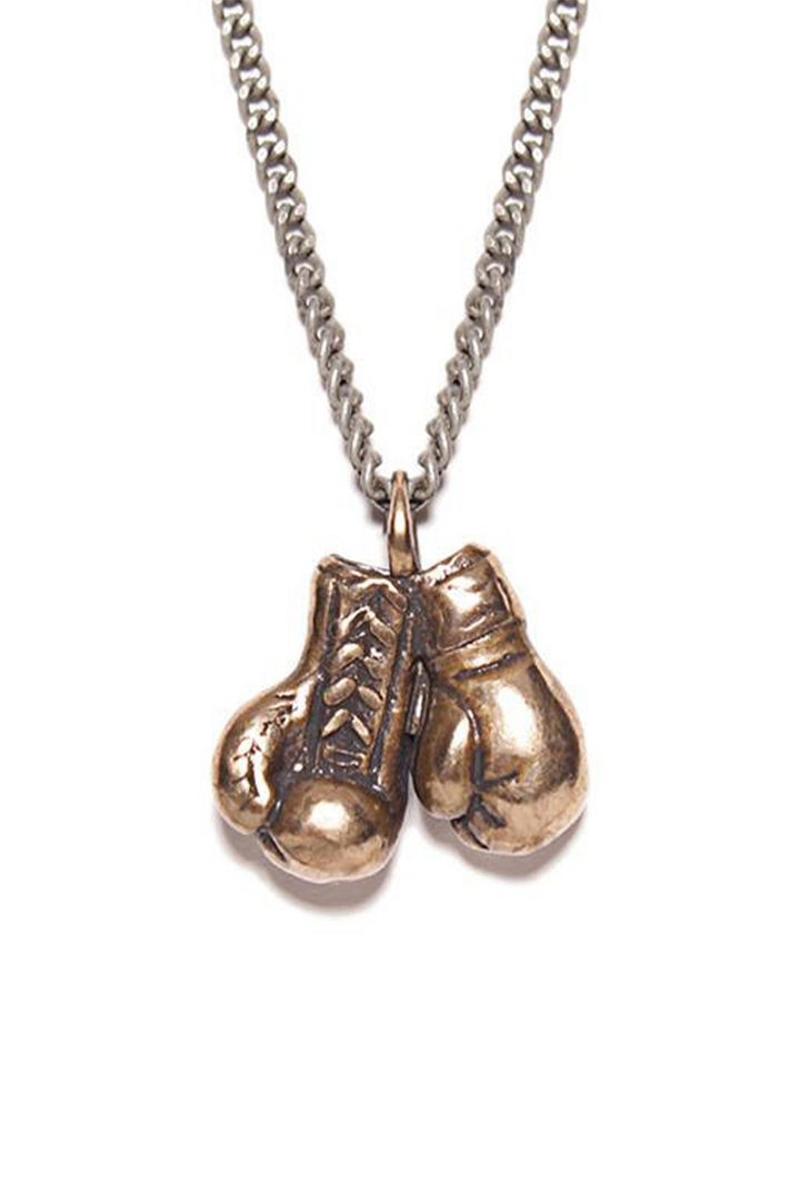 Boxing Gloves Necklace - Thumbnail Image Number 1 of 2
